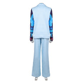 Freakier Friday (2025) Tess Coleman Blue Suit Set Outfits Cosplay Costume